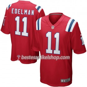 Herren New England Patriots Trikot Julian Edelman 11 Nike Rot